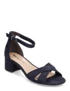 Women Sandals Sandal Med Hæl Navy Tamaris