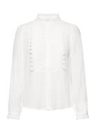 Arielll Shirt Ls Tops Shirts Long-sleeved White Lollys Laundry