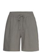 Sc-Alema Bottoms Shorts Casual Shorts Grey Soyaconcept