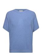 Fqani-Pullover Tops Knitwear Jumpers Blue FREE/QUENT