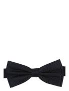 Solid Silk Bow Tie Sløyfe Black Portia 1924