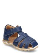 Bisgaard Anni Shoes Summer Shoes Sandals Blue Bisgaard