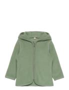 Jacket Cotton Fleece Outerwear Fleece Outerwear Fleece Jackets Green H...