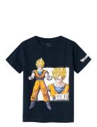 Nkmjimmo Dragonball Ss Top Box Noos Vde Tops T-shirts Short-sleeved Na...