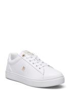 Elevated Essent Sneaker Monogram Lave Sneakers White Tommy Hilfiger