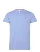 Tjm Xslim Jersey Tee Ext Tops T-shirts Short-sleeved Blue Tommy Jeans