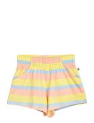 Pastel Stripe Shorts Bottoms Shorts Multi/patterned Mini Rodini