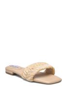 Allure Sandal Flate Sandaler Cream Steve Madden