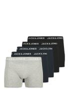 Jacanthony Trunks 5 Pack Ln Boksershorts Grey Jack & J S