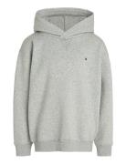 U Timeless Fleece Hoodie Tops Sweat-shirts & Hoodies Hoodies Grey Tomm...