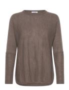 Cwpippa - Pullover Tops Knitwear Jumpers Brown Claire Woman