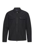 Zip Overshirt Tops Overshirts Black Fred Perry