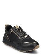 Women Lace-Up Lave Sneakers Black Tamaris