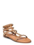 Sandals Flate Sandaler Beige Billi Bi