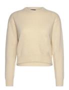 2/15 Wl/Ny/Cash Rws-Lsl-Plo Tops Knitwear Jumpers Beige Polo Ralph Lau...