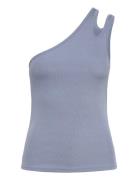 Top Tops T-shirts & Tops Sleeveless Blue Sofie Schnoor