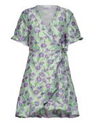 Alicante Dress Kort Kjole Green Noella