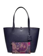 Faux Pebble Grain-Rvrsble Tote-Tte- Shopper Veske Multi/patterned Laur...