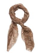 Th Utility Square Accessories Scarves Lightweight Scarves Brown Tommy ...