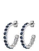 Holly Ss Blue Accessories Jewellery Earrings Hoops Blue Dyrberg/Kern