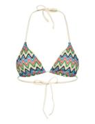 Amber Bikini Top Swimwear Bikinis Bikini Tops Triangle Bikinitops Blue...