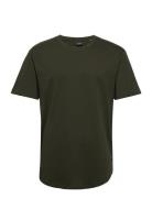 Onsmatt Life Longy Ss Tee Tops T-shirts Short-sleeved Green ONLY & SON...