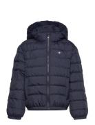 Shield Padded Jacket Fôret Jakke Navy GANT