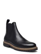 Troy Chelsea Boot Støvletter Chelsea Boot Black Les Deux