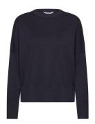 Gillian-M Tops Knitwear Jumpers Navy MbyM