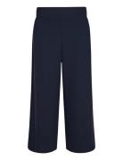 Sc-Siham Bottoms Trousers Wide Leg Navy Soyaconcept