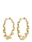 Larisa Recycled Earrings Accessories Jewellery Earrings Hoops Gold Pil...