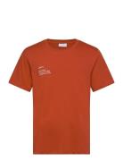 Neighborhood T-Shirt Tops T-shirts Short-sleeved Orange Les Deux