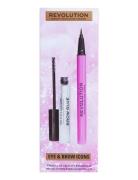 Revolution Eye & Brow Icons Gift Set Sminkesett Sminke Nude Makeup Rev...