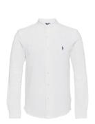 Featherweight Mesh Shirt Tops Shirts Casual White Polo Ralph Lauren