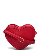 Heart Bag Tote Veske Red Molo