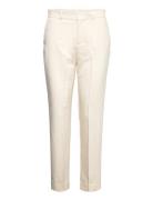 Straight Suit Trousers Bottoms Trousers Suitpants Beige Mango