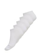 5-Pack Men Bamboo Footie Ankelsokker Korte Strømper White URBAN QUEST