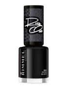 Rimmel 60 Seconds Rita Nailpolish Neglelakk Sminke Black Rimmel