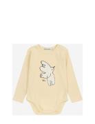 Baby Freedom Bird Body Bodies Long-sleeved Yellow Bobo Choses