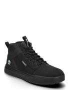 Mid Lace Up Sneaker Høye Sneakers Black Timberland