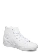 Ctas Hi White Monochrome Sport Sneakers High-top Sneakers White Conver...