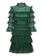 Carmine Mini Dress Designers Short Dress Green Malina