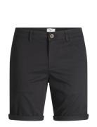 Jpstbowie Jjshorts Solid Sn Bottoms Shorts Chinos Shorts Black Jack & ...