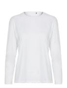 Adv Essence Ls Tee W Sport T-shirts & Tops Long-sleeved White Craft