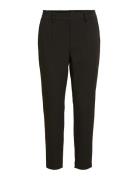 Objlisa Slim Pant Noos Bottoms Trousers Slim Fit Trousers Black Object