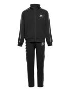 Hmltrack Tracksuit Sport Tracksuits Black Hummel