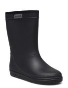 Rain Boots Solid Shoes Rubberboots High Rubberboots Black En Fant