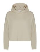 Soft Cropped Hoodie Sport Sweat-shirts & Hoodies Hoodies Beige Röhnisc...