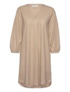 Fqfilan-Tu-V Tops Tunics Beige FREE/QUENT