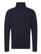 Apelas Polo Neck Tops Knitwear Turtlenecks Navy Sätila Of Sweden